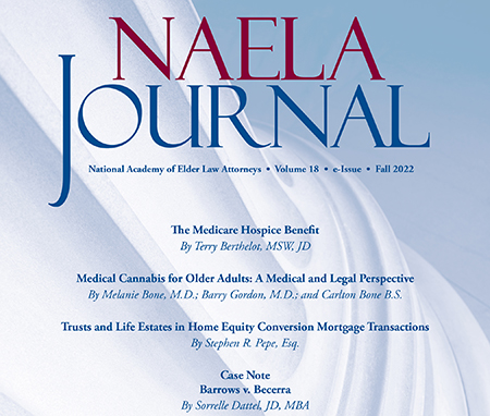 NAELA Journal Fall 2022 cover
